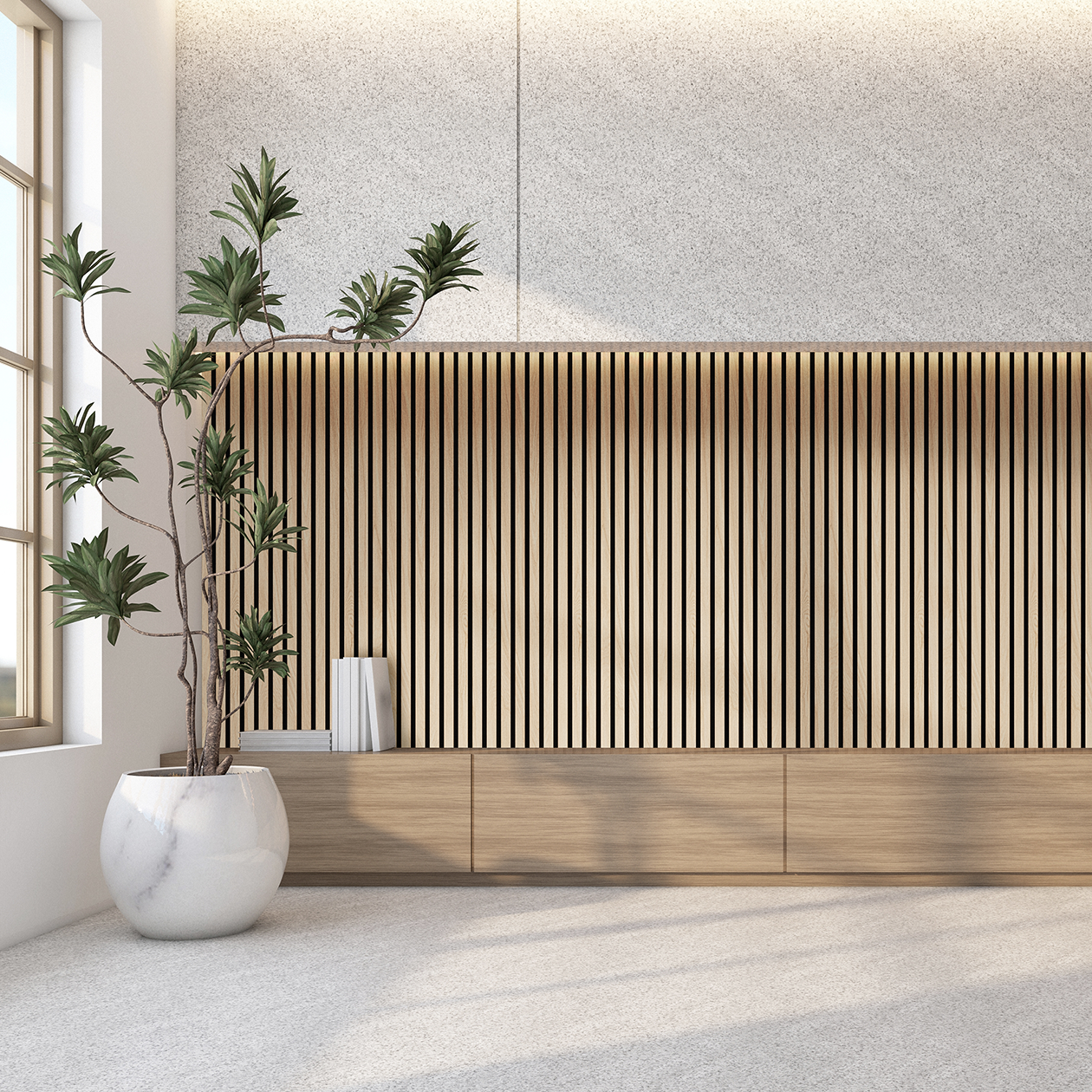 Acoustic Slat Panels