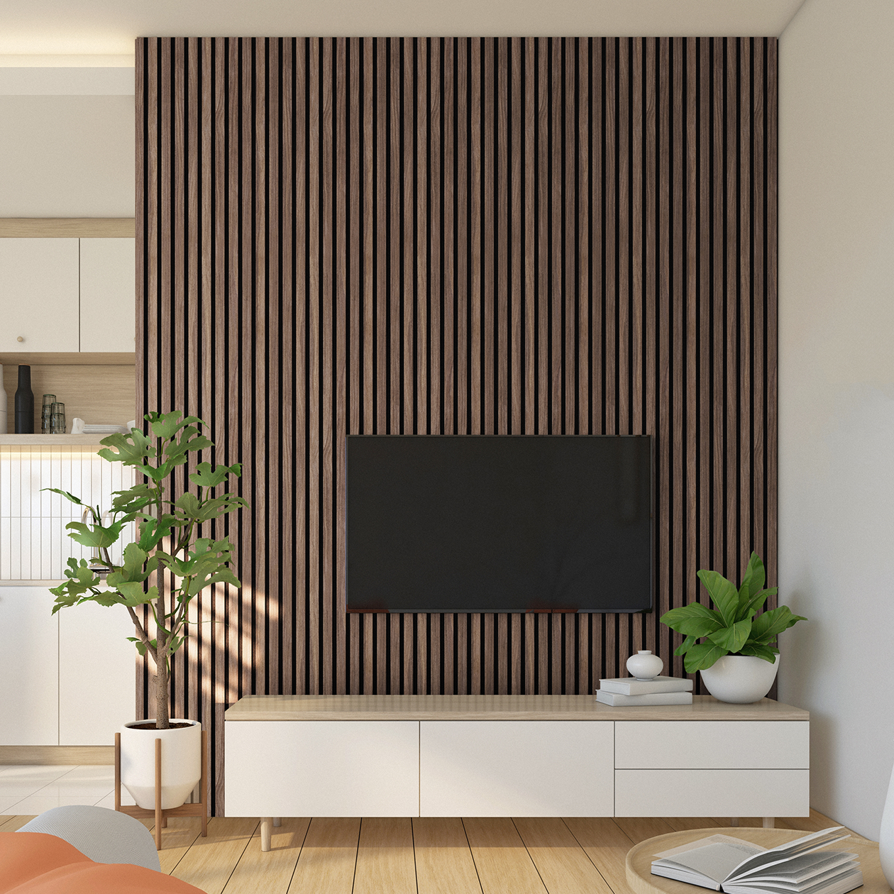 Acoustic Slat Panels