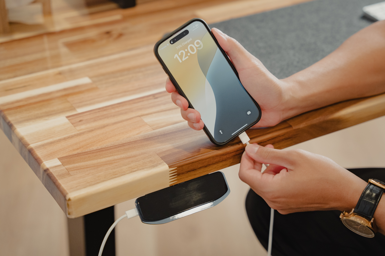 Solid Wood Standing Desk