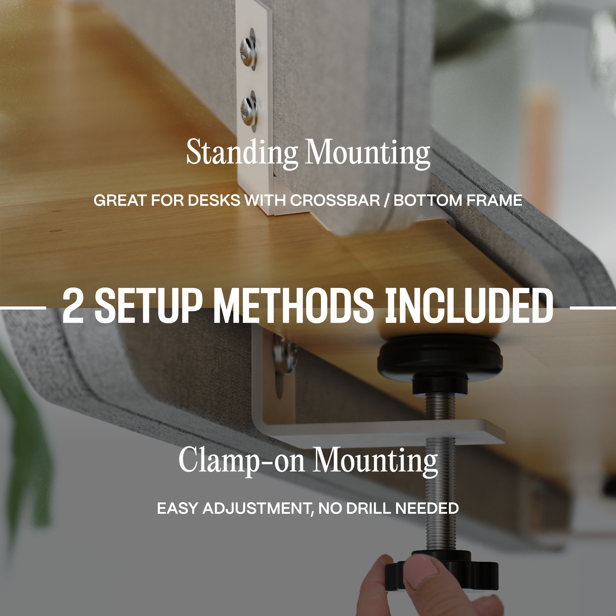 Universal Desk Privacy Panel