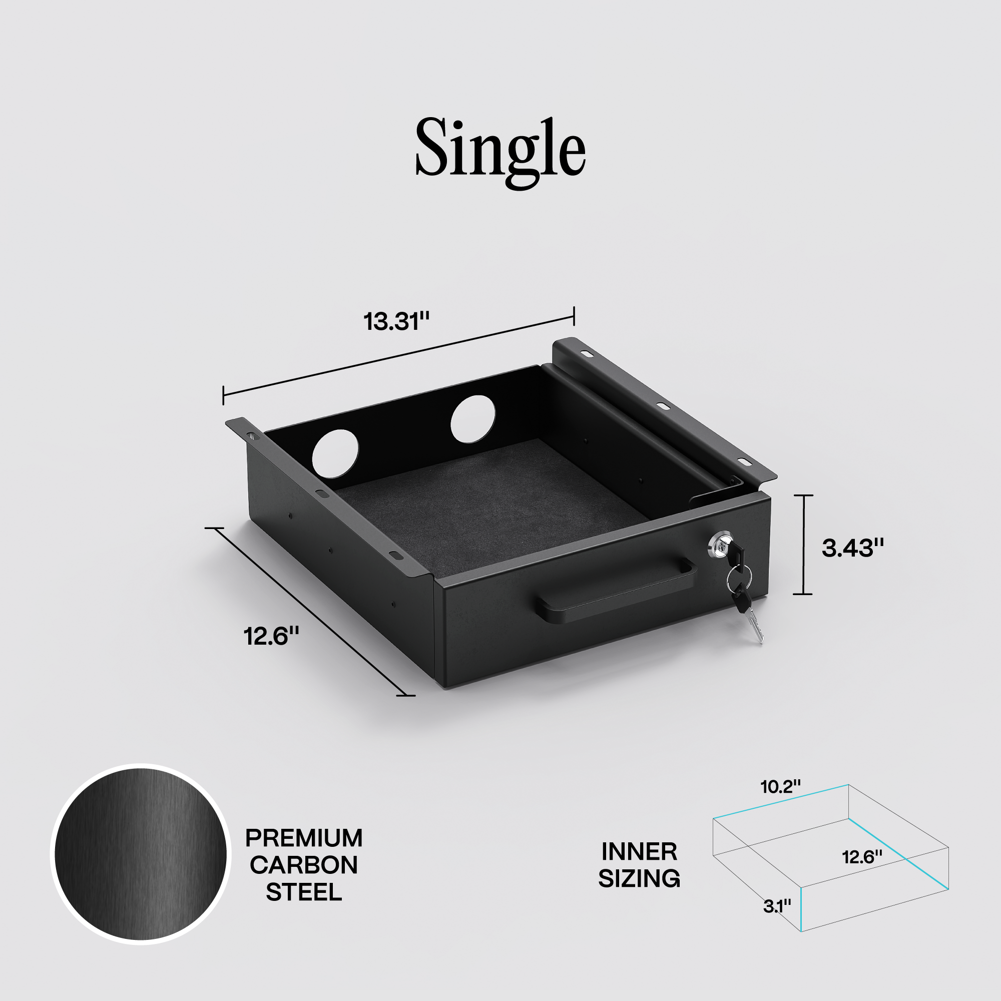 Lockable Drawer