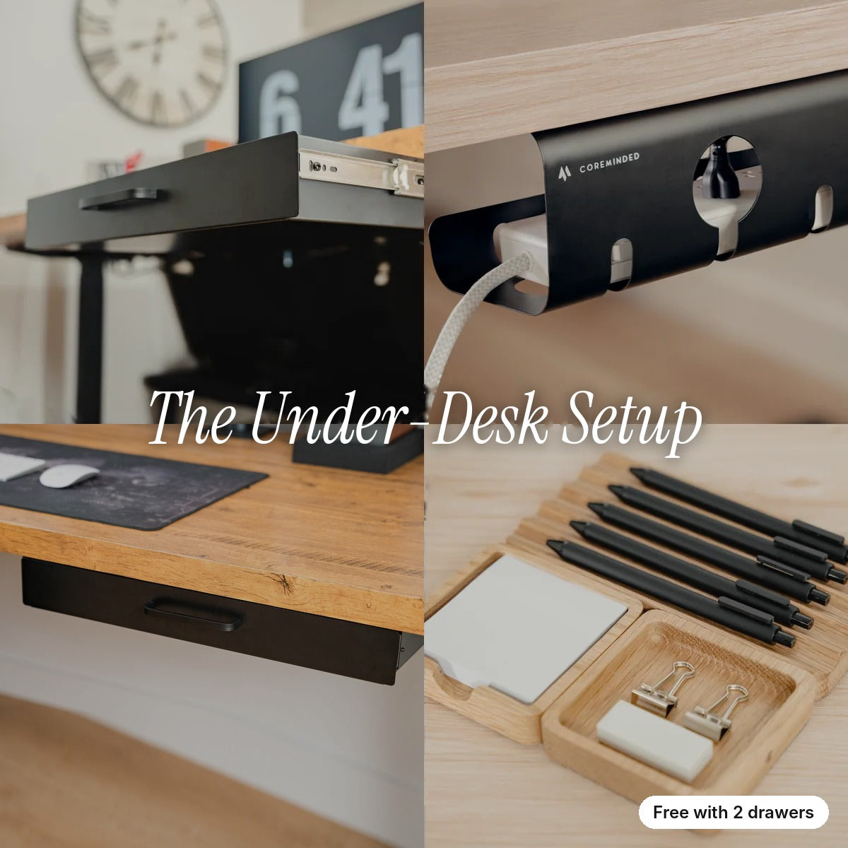 The Under-Desk Setup