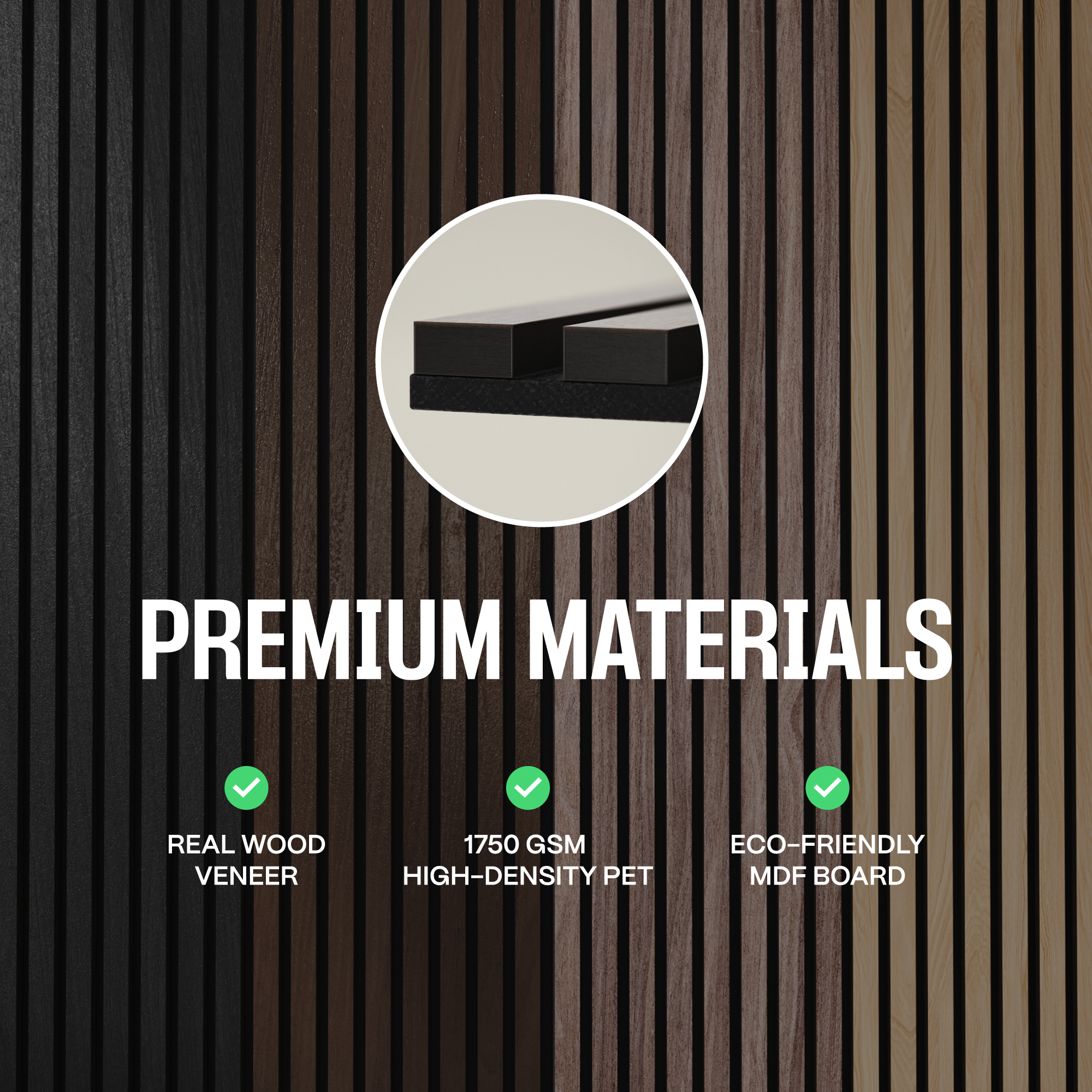 Acoustic Slat Panels