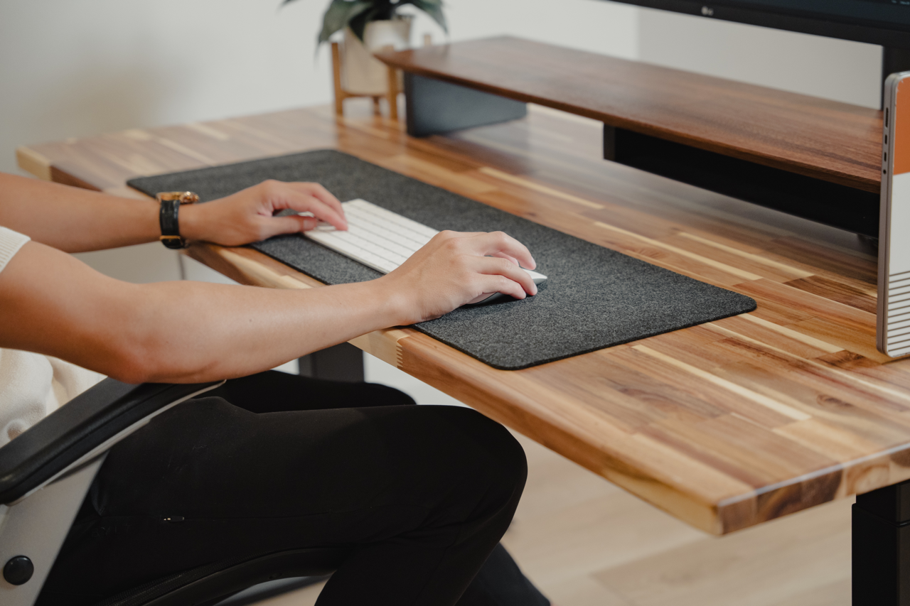 Solid Wood Standing Desk