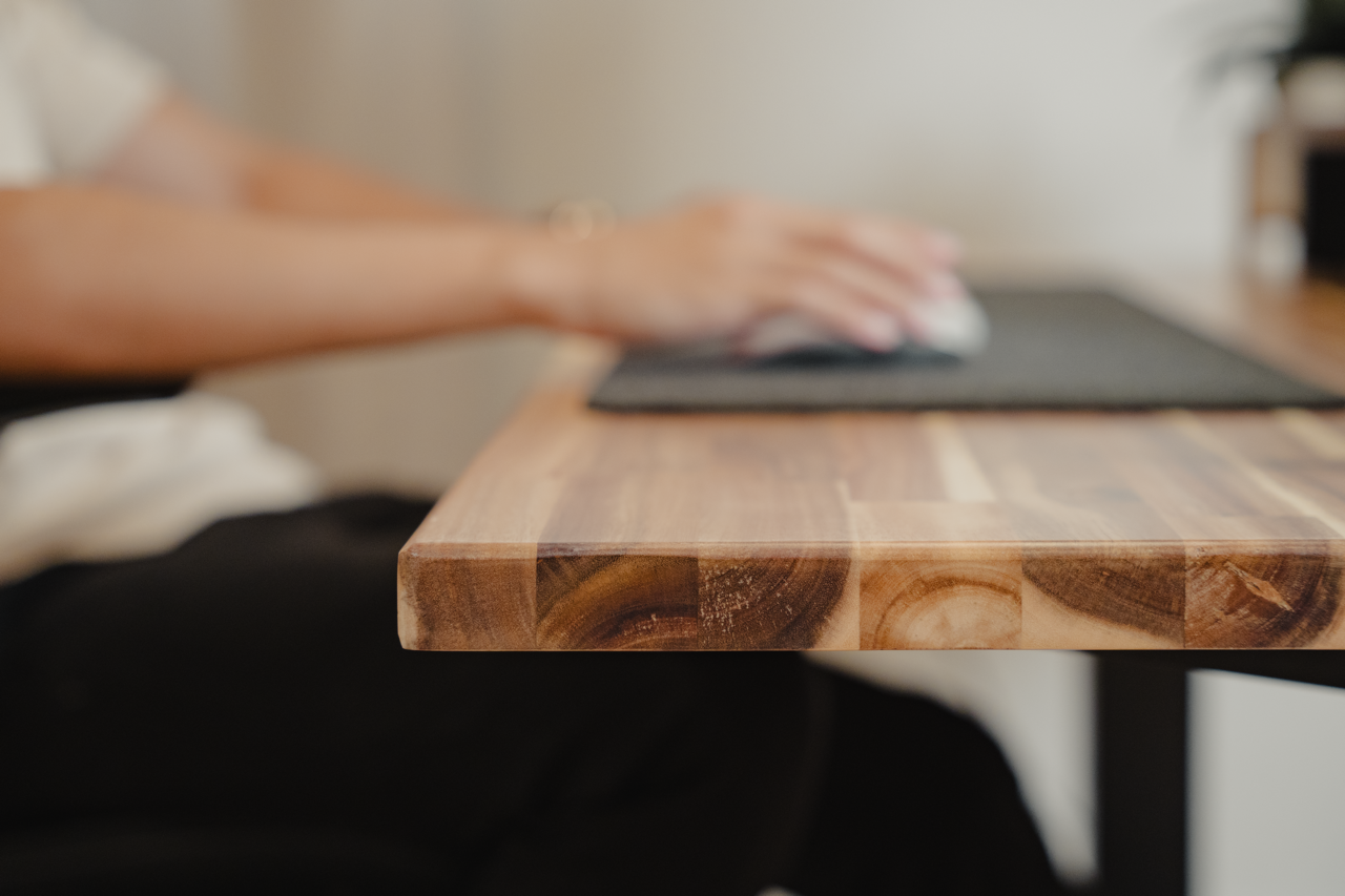 Solid Wood Standing Desk