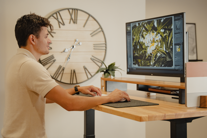 Solid Wood Standing Desk