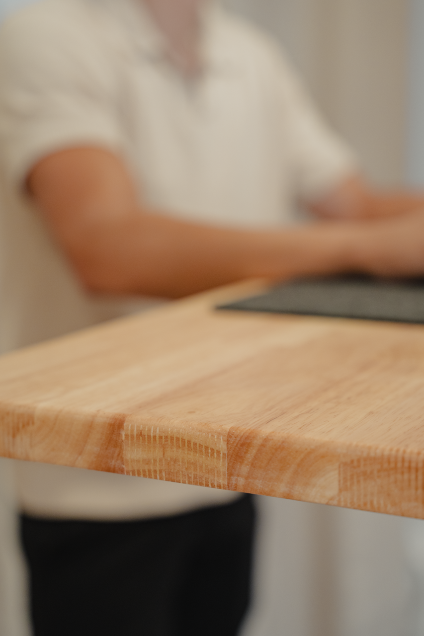 Solid Wood Standing Desk