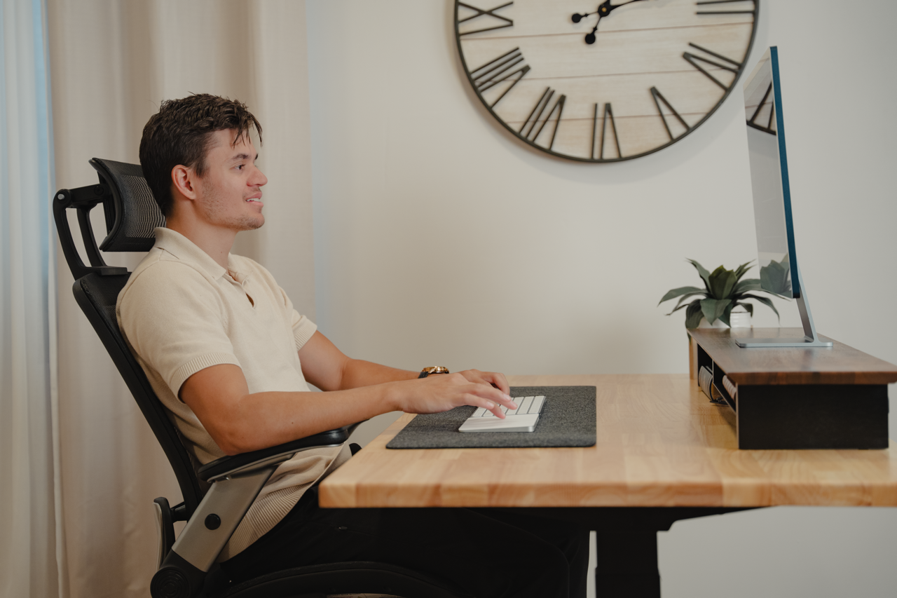 Solid Wood Standing Desk