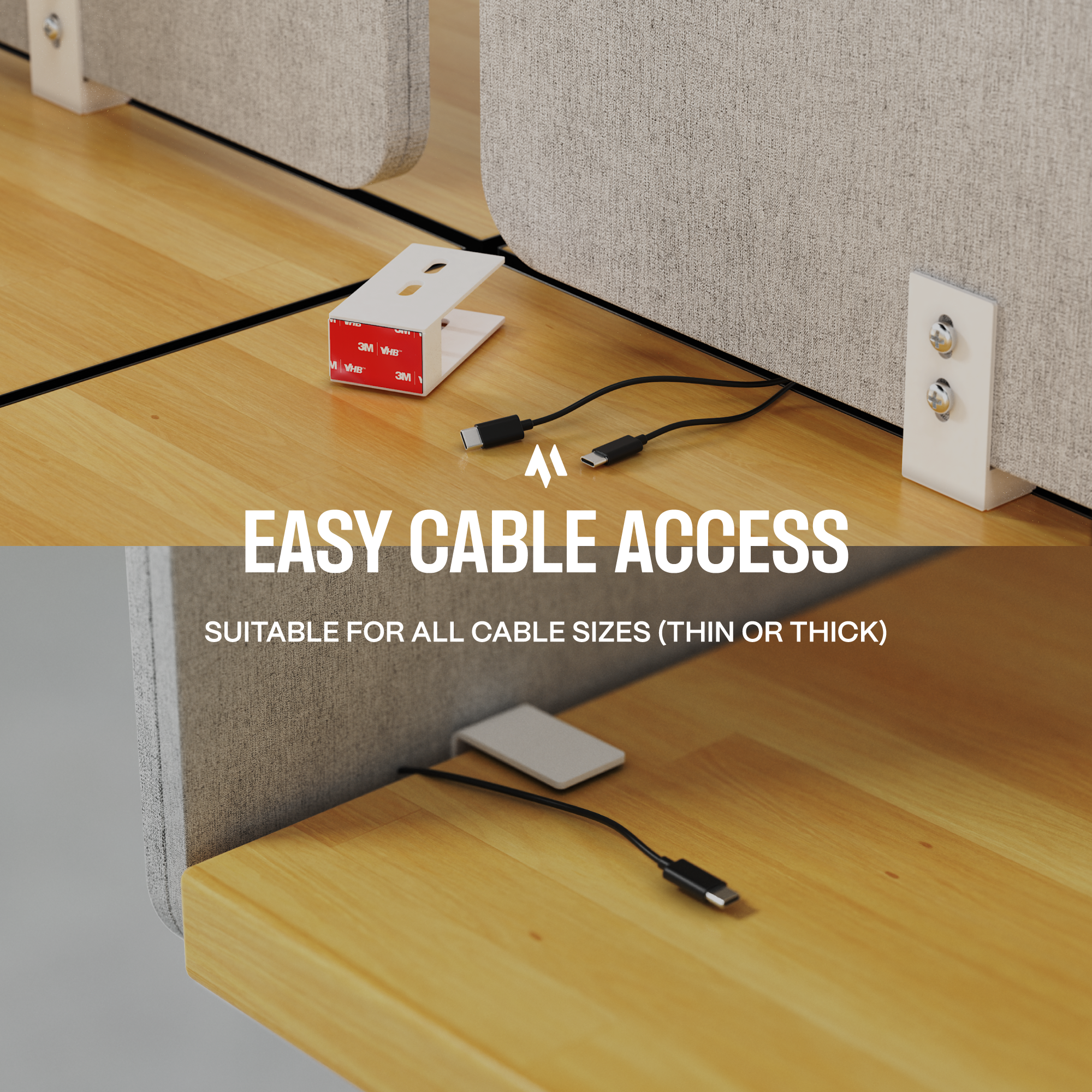 Universal Desk Privacy Panel