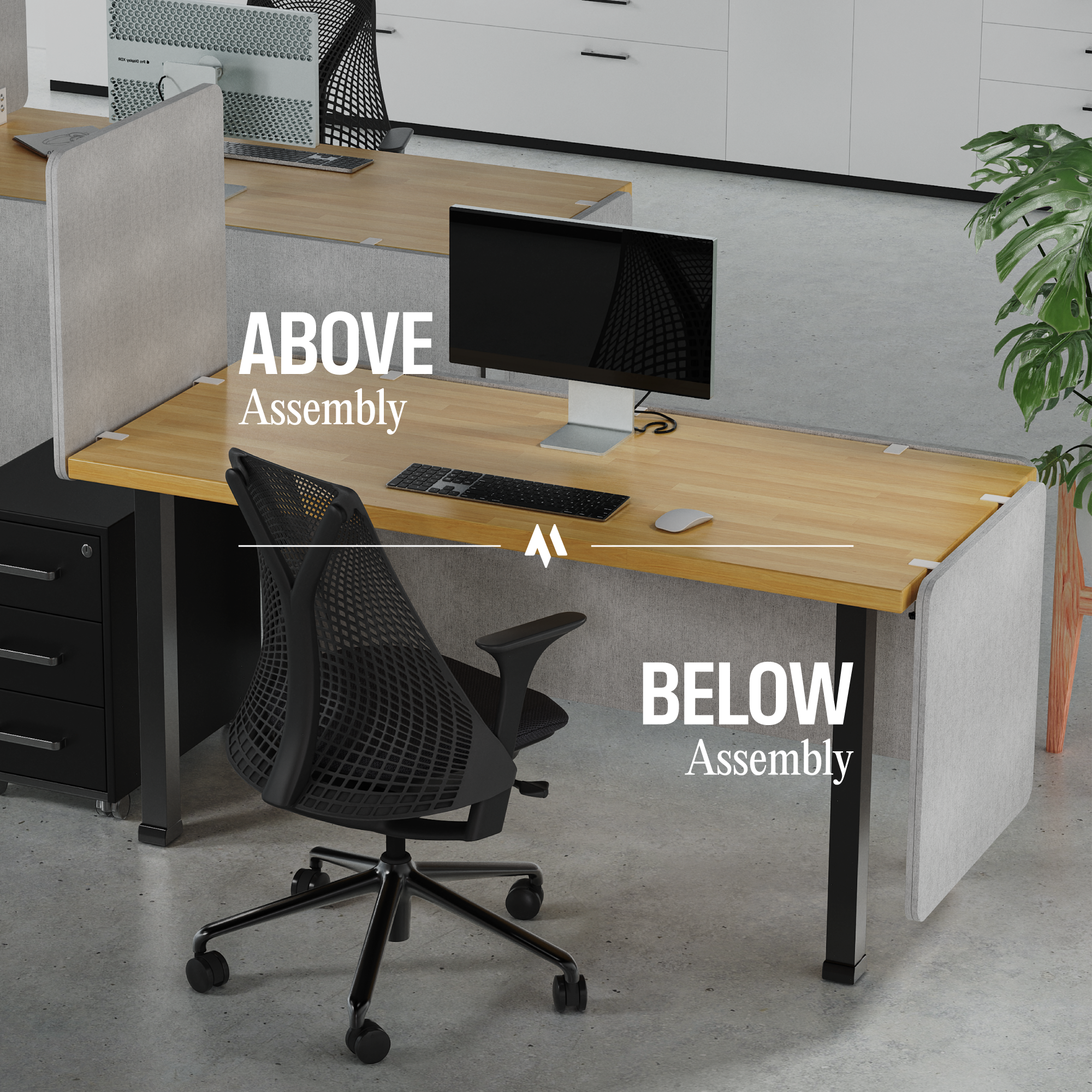 Universal Desk Privacy Panel