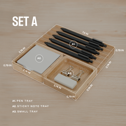 Modular Organizer Tray Set