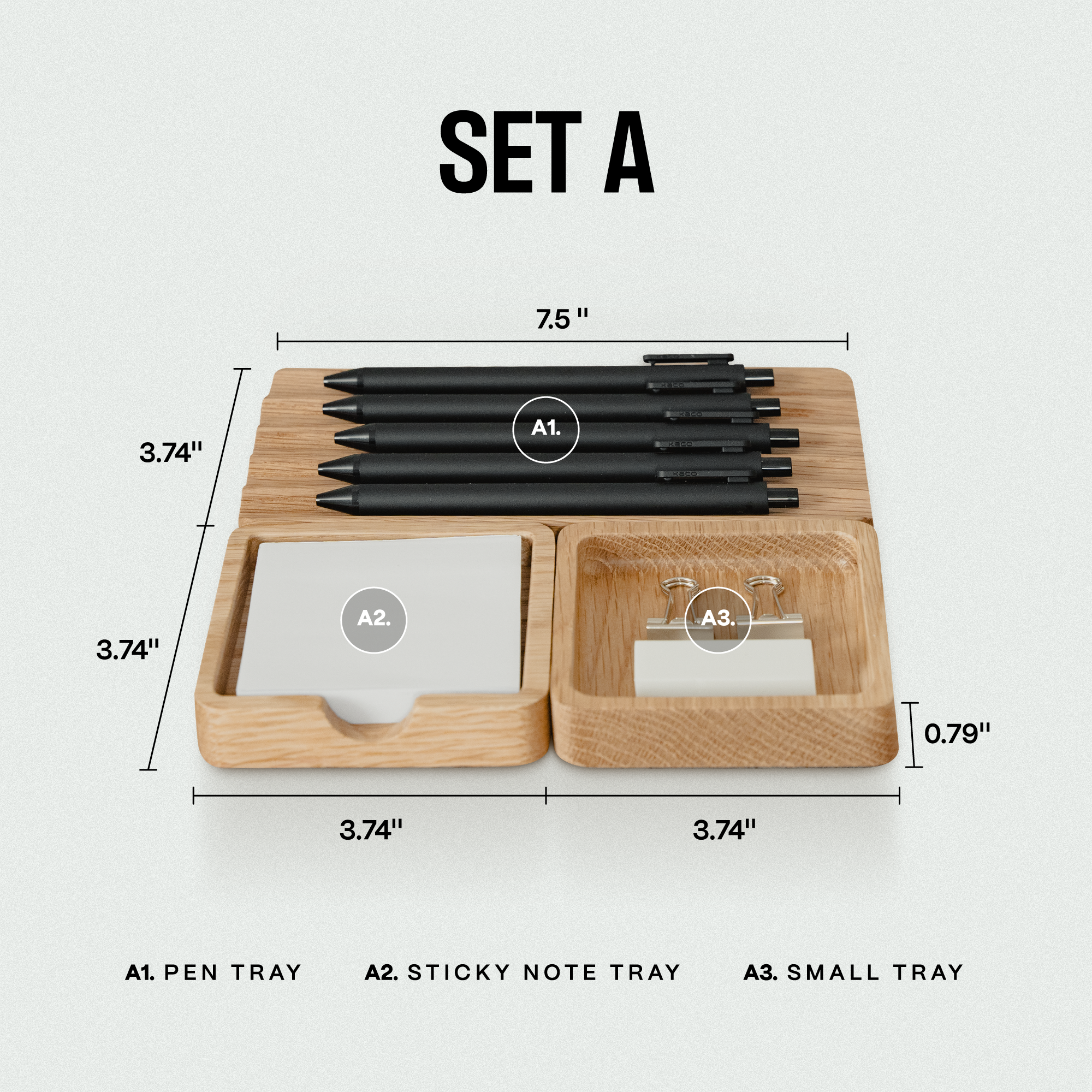 Modular Organizer Tray Set