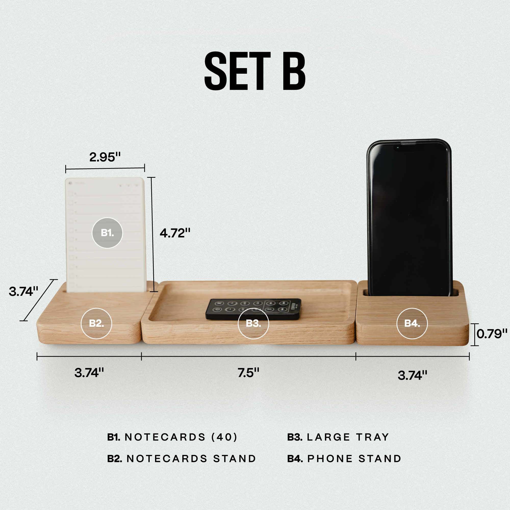 Modular Organizer Tray Set