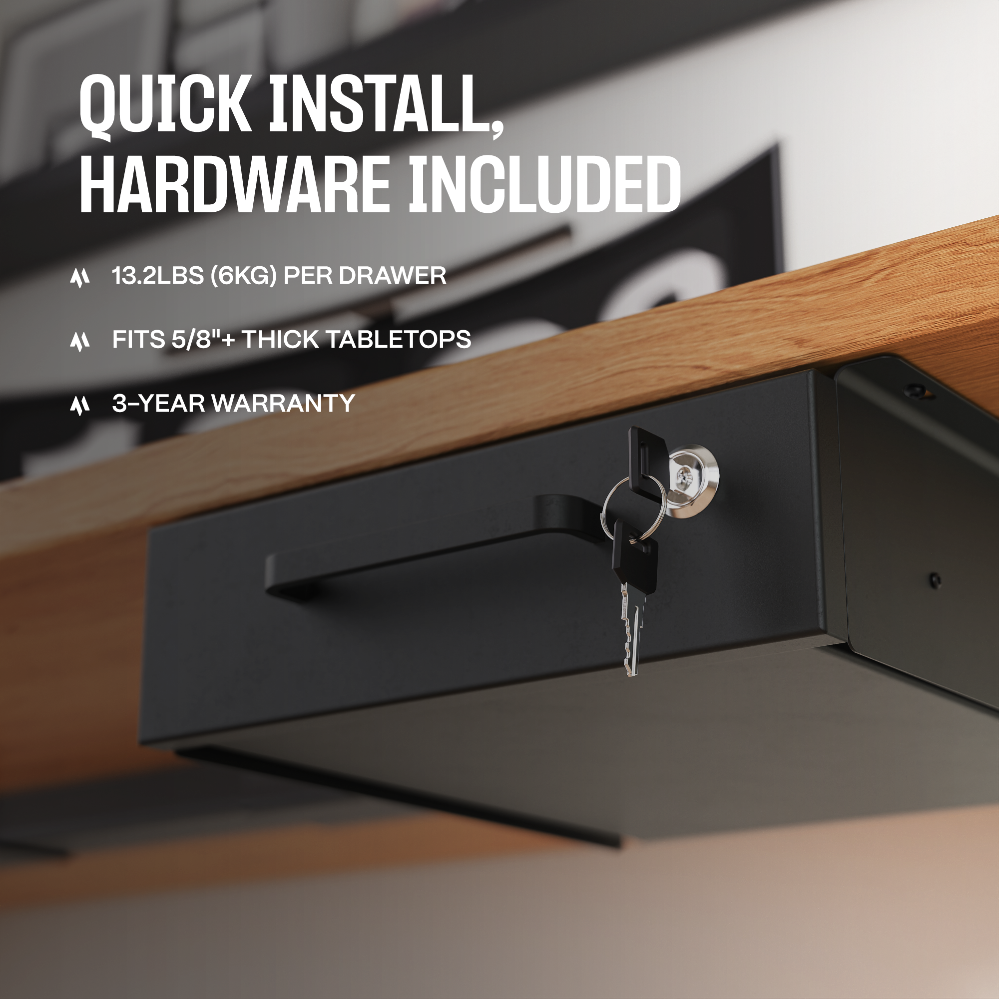 Lockable Drawer