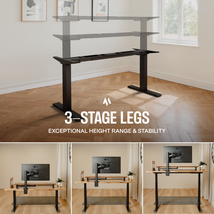 Solid Wood Standing Desk